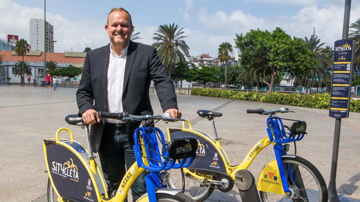 José Eduardo Ramírez, concejal delegado del Área de Movilidad del Ayuntamiento de Las Palmas de Gran Canaria.
