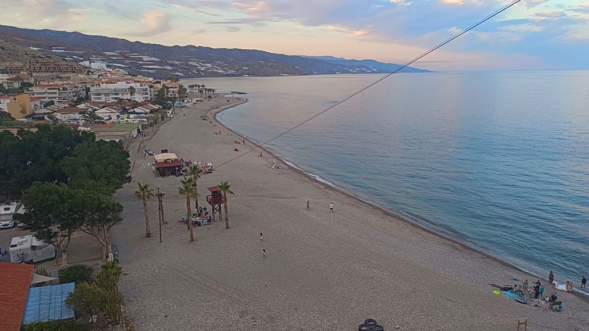 Archivo - Imagen de archivo de la playas de Gualchos (Granada).