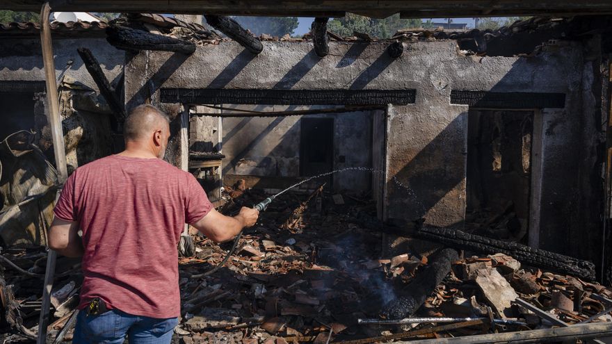 Una noche confinados en Calonge con las llamas a las puertas de la urbanización: "El miedo se adueña de ti"