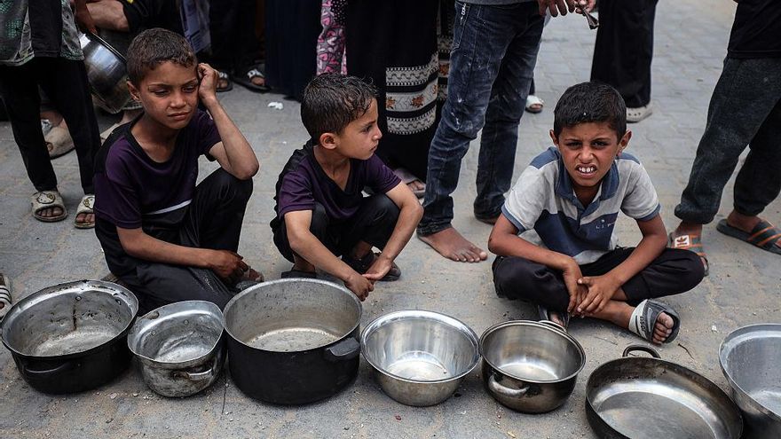 ¿Tienen que morir de hambre 14.000 niños para poner el foco en el sufrimiento de Gaza?