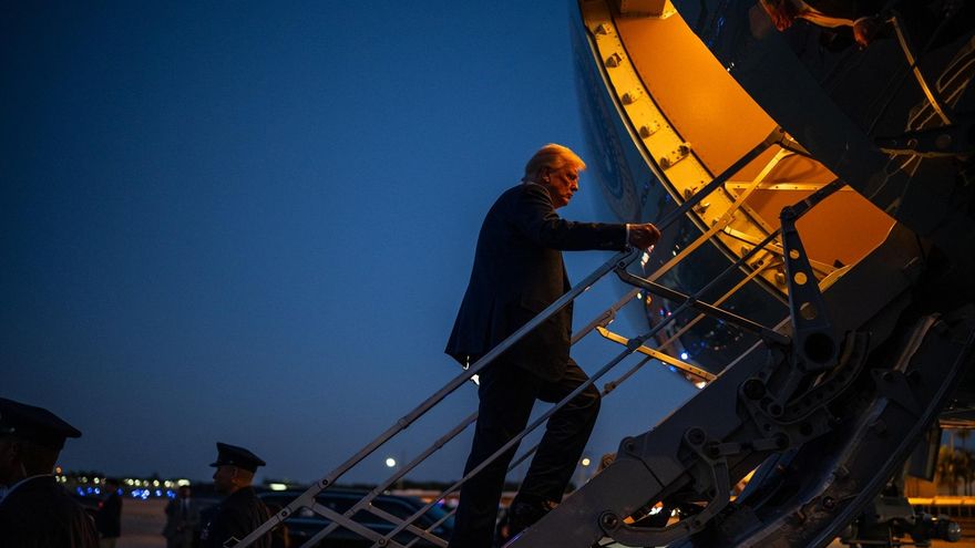 Trump quiere aceptar un avión de lujo como regalo de la familia real de Qatar en medio de las acusaciones de "soborno"