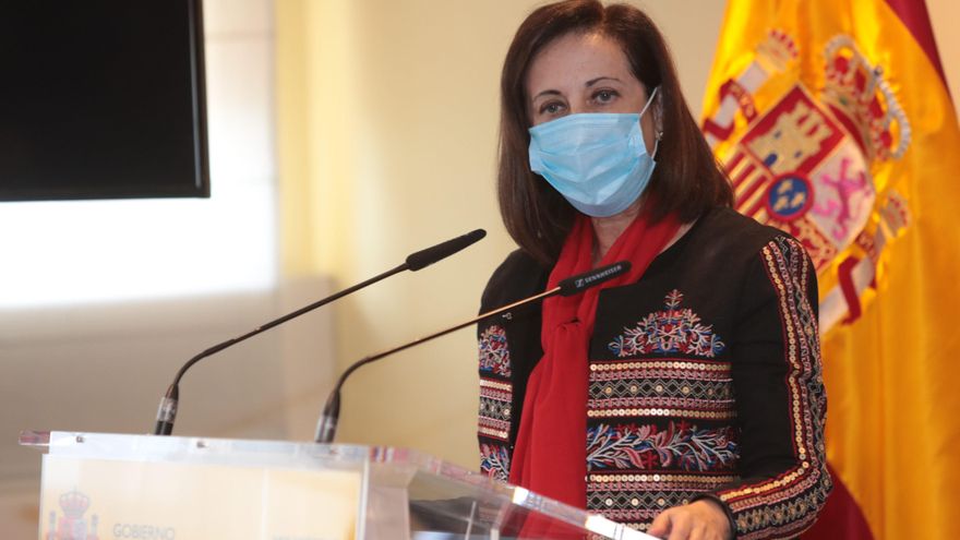 La ministra de Defensa, Margarita Robles
