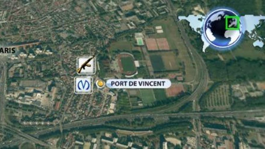 Secuestrados en Francia en tienda judía Port de Vicennes