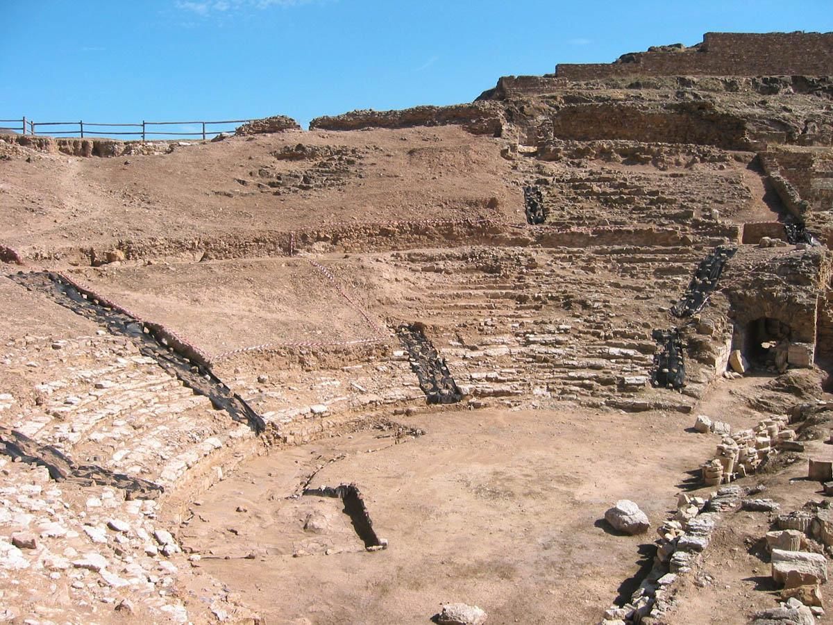 Teatro romano de Bílbilis.