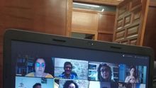 Videoconferencia del equipo de eldiario.es de Castilla-La Mancha