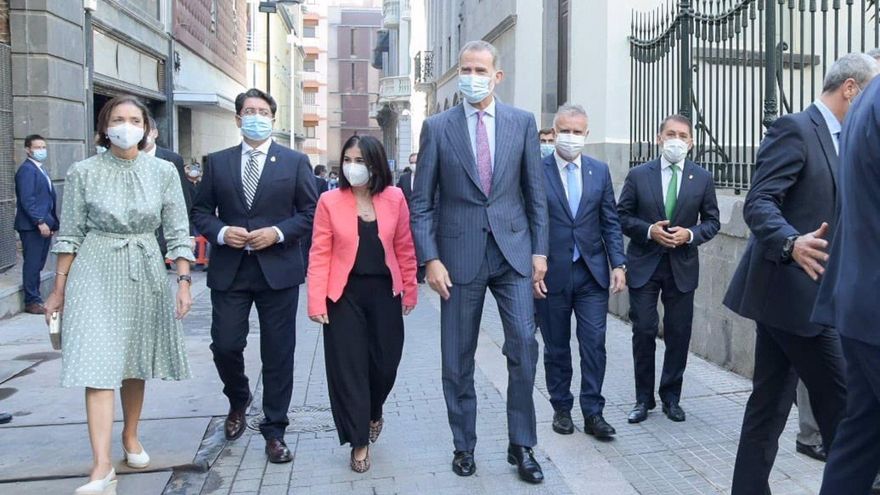 Visita de el Rey Felipe VI a Tenerife, este jueves
