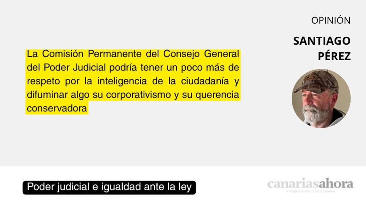 Poder judicial e igualdad ante la ley