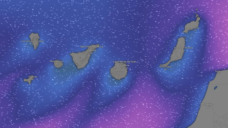 Aemet activa un aviso amarillo para Tenerife este martes