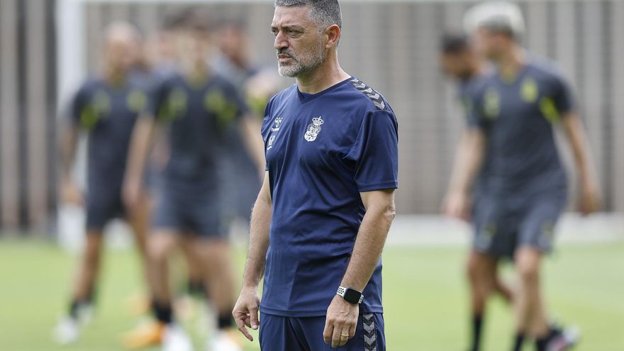 García Pimienta: "Tenemos que dar un pasito más e iremos a Sevilla a competir"