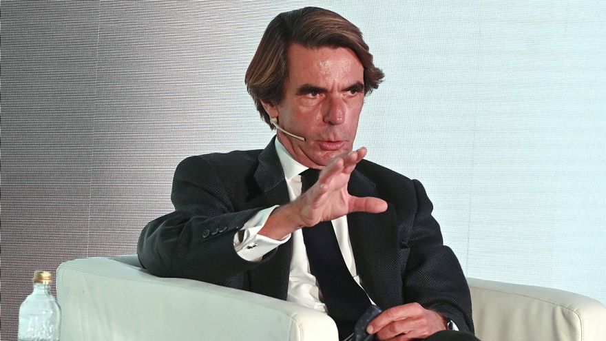 El expresidente del Gobierno José María Aznar. EFE/ Fernando Villar/Archivo