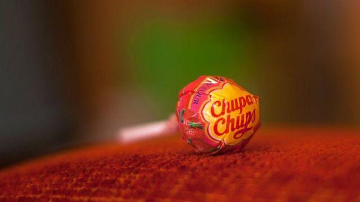 Imagen de archivo de un caramelo de Chupa Chups.