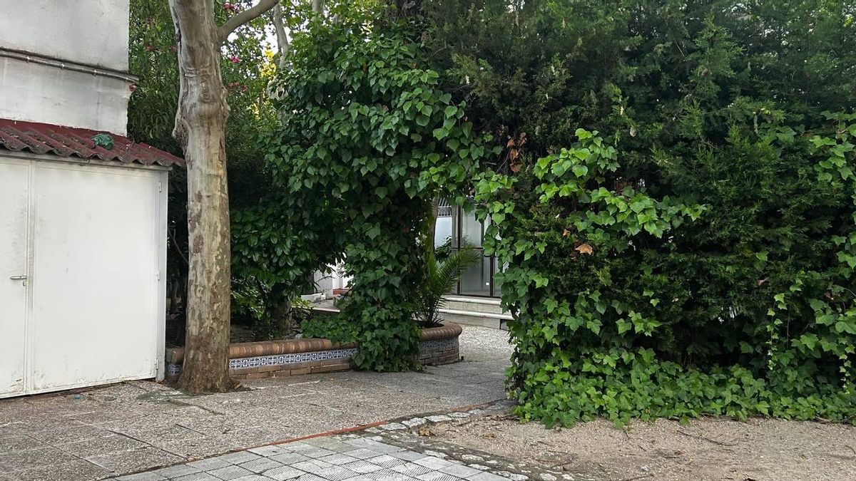 Uno de los jardines del Stella