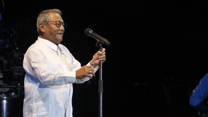 El cantautor mexicano Armando Manzanero. EFE/Yander Zamora/Archivo