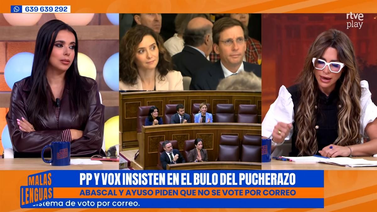 Arantxa Sánchez llama "cabrón" a Pedro Sánchez en 'Malas lenguas' y se justifica después: "Es el macho de la cabra"