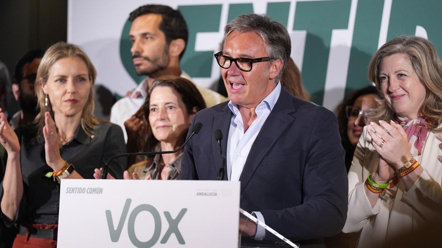 El líder de Vox en Andalucía apremia a Moreno a dar "un paso al frente": "Si no se habla es imposible llegar a acuerdo"