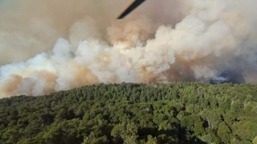 El incendio en el Parque Nacional Nahuel Huapi no da tregua y ya se consumieron más de 3.500 hectáreas
