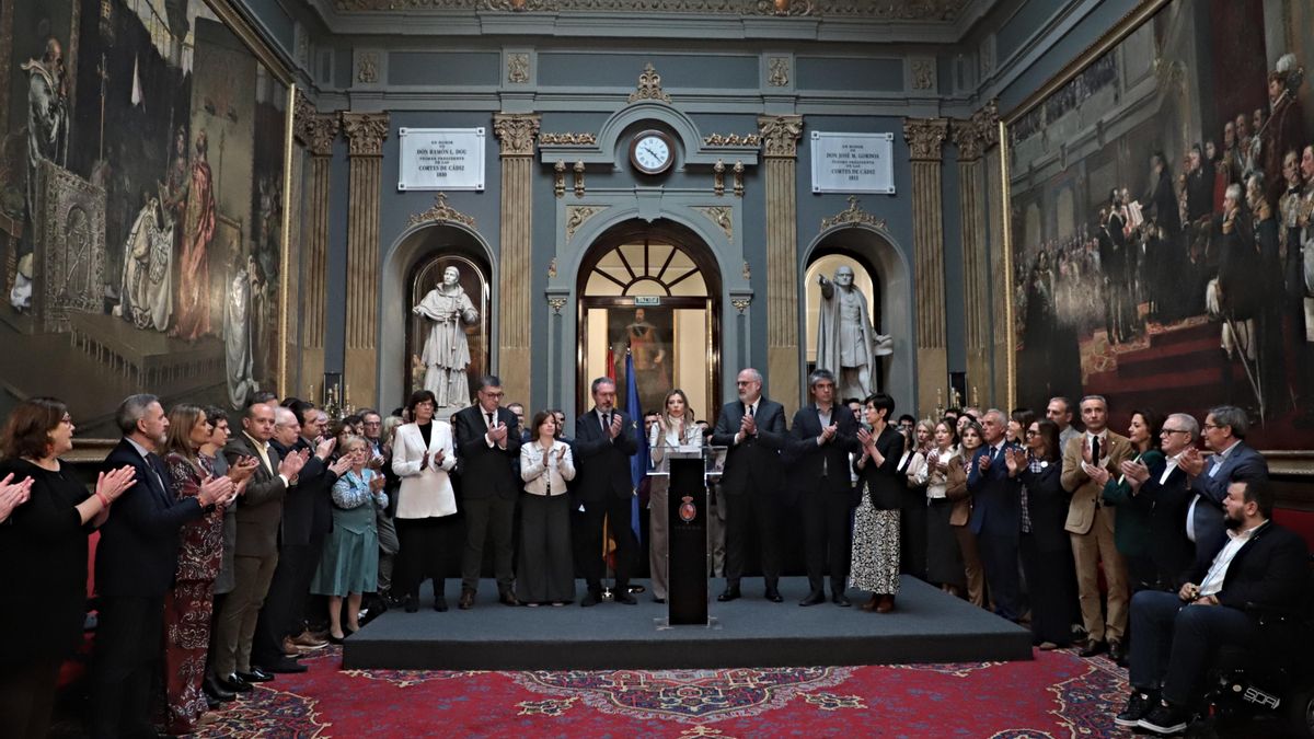 Representantes de los partidos que han firmado la declaración contra Vito Quiles.