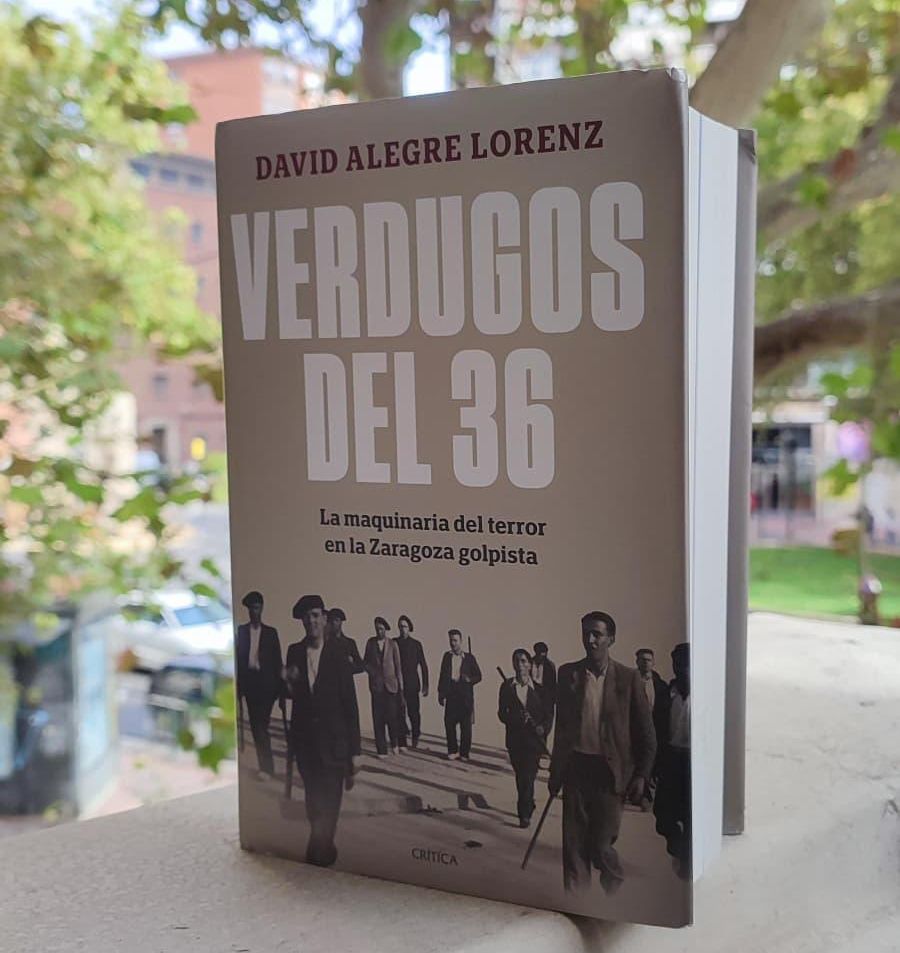 Libro 'Verdugos del 36' de David Alegre