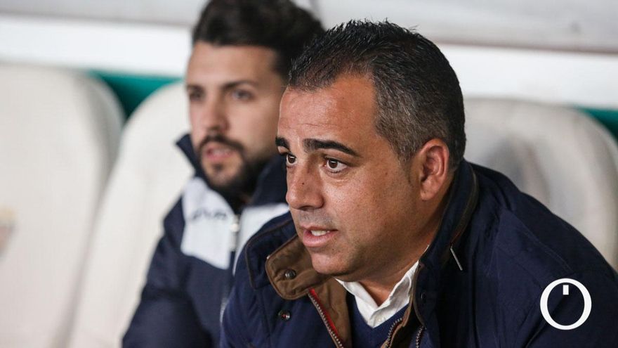 Germán Crespo: "El Cacereño ahora mismo es el rival más directo"