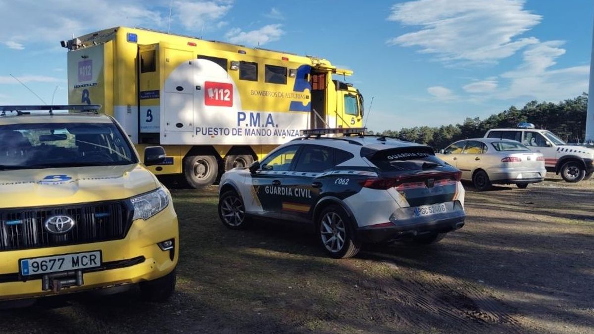 Guardia Civil y 112 Asturias han movilizado un amplio operativo para el rastreo en busca de "Tomasín".