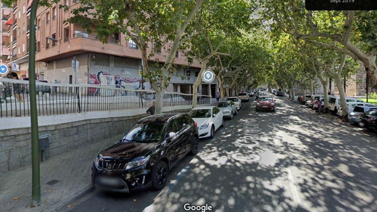 Calle Carnicerías de Talavera de la Reina donde se ha producido un incendio en el que han fallecido dos personas