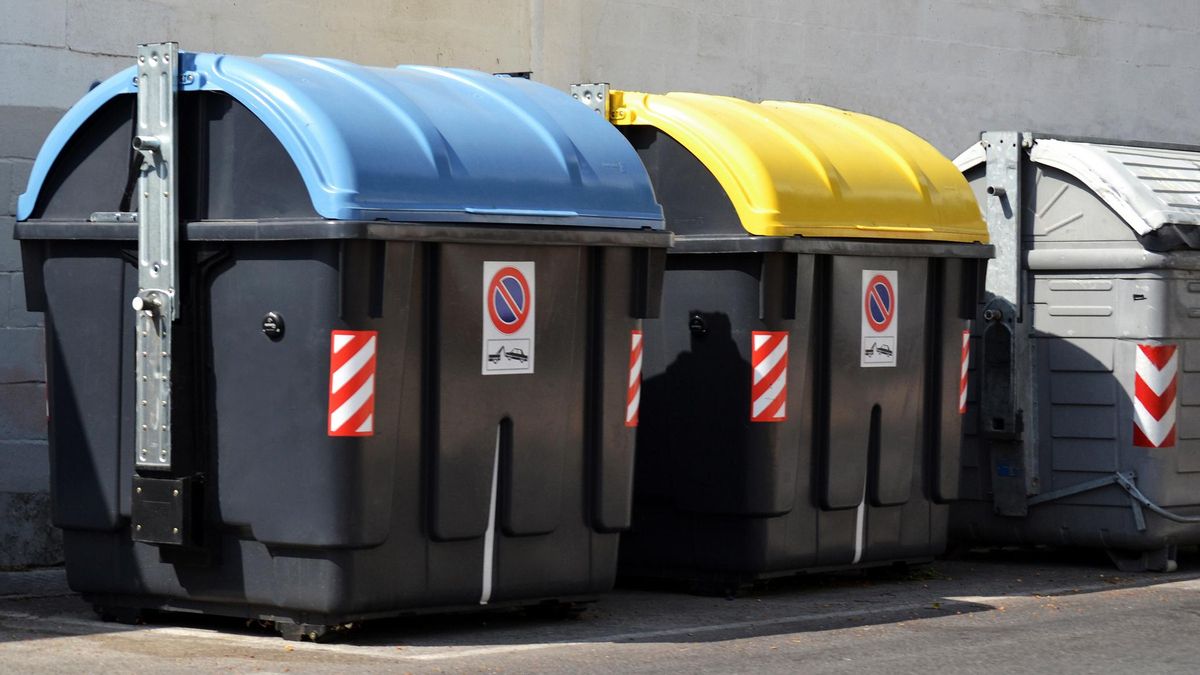 Contenedores de reciclaje