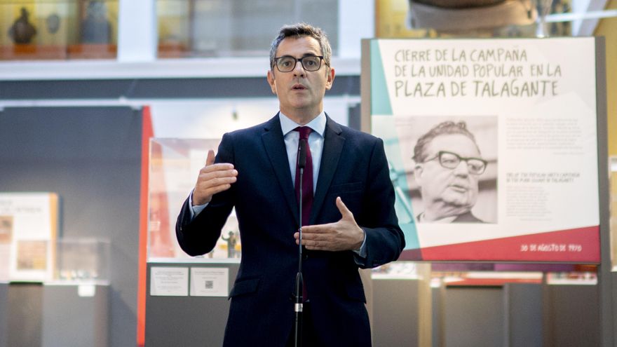 El ministro de la Presidencia, Relaciones con las Cortes y Memoria Democrática en funciones, Félix Bolaños