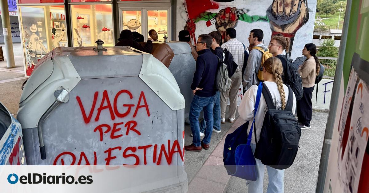 Manifestantes cortan la autopista AP-7 y accesos a la Universitat Autònoma de Barcelona contra el genocidio de Gaza