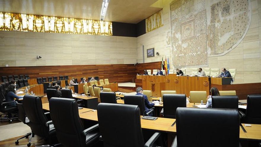 Reunión de la Junta de Portavoces que ha tenido lugar este martes.