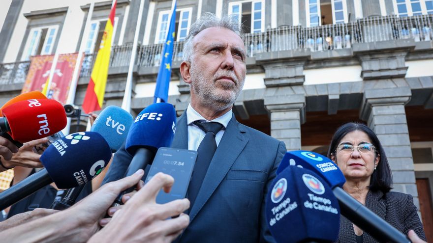 España trabaja para declarar Canarias zona catastrófica "a la mayor brevedad" por los efectos de la borrasca Therese