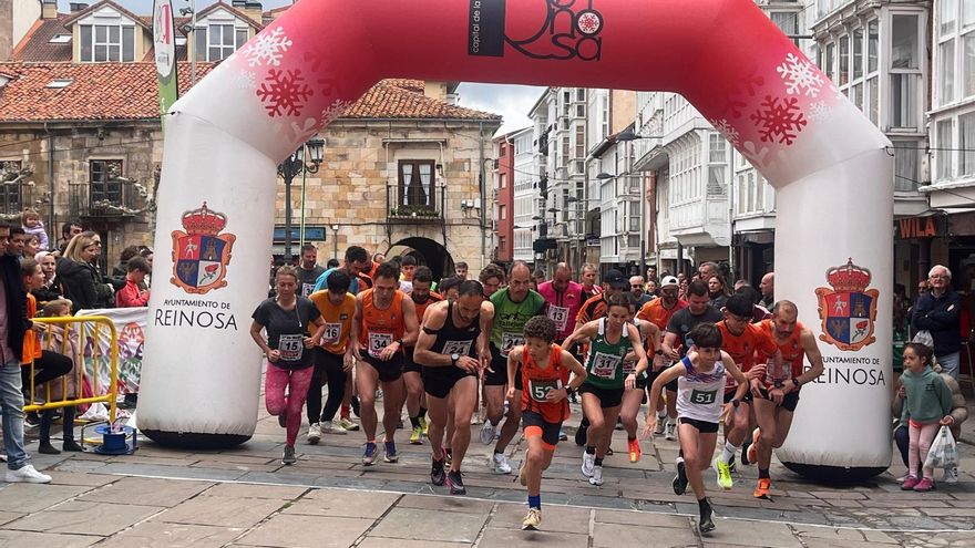 Más de 150 atletas participan en la tradicional Carrera Popular de CCOO en Reinosa
