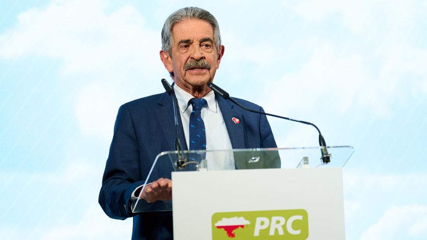 El secretario general del PRC, Miguel Ángel Revilla