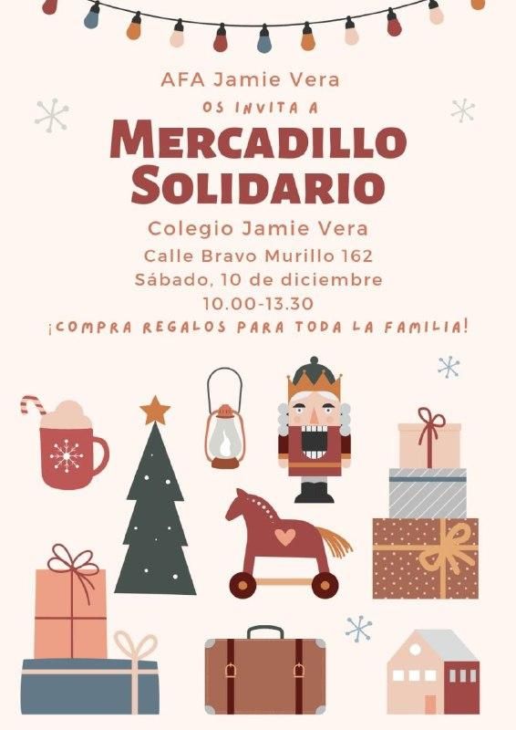 Cartel del mercadillo