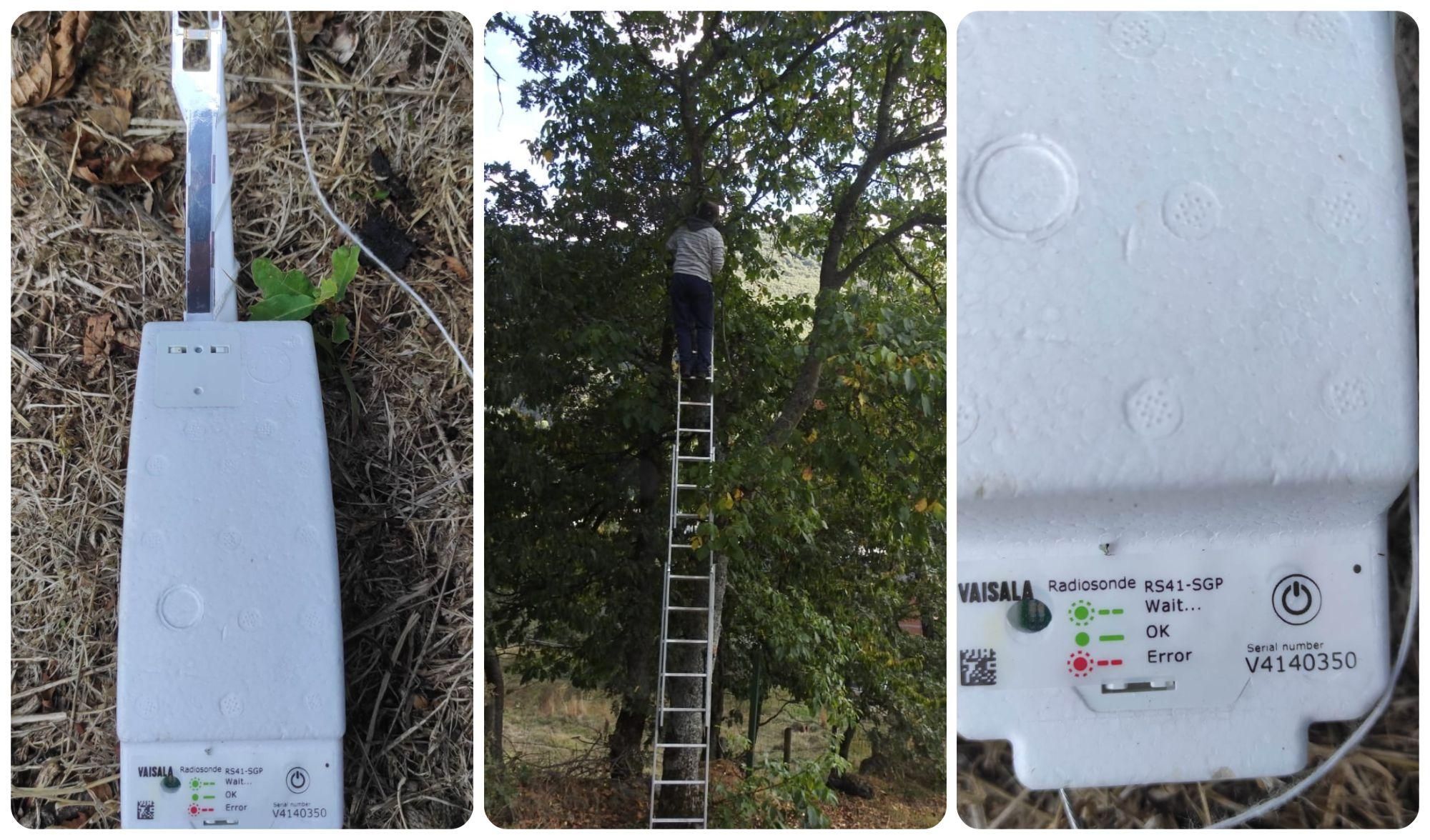 Un vecino de Laciana encontró esta radiosonda meteorológica finlandesa de marca Vaisala RS41.