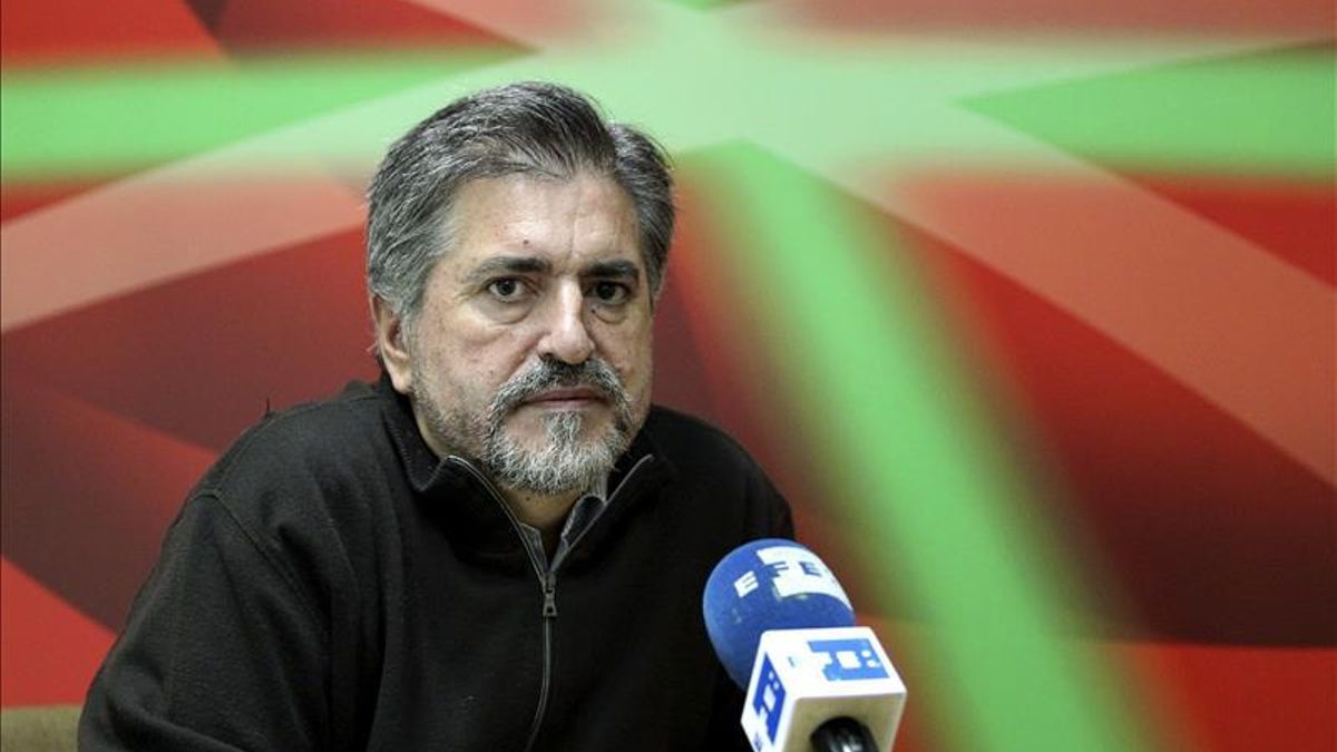 El presidente de los socialistas vascos, Jesús Eguiguren