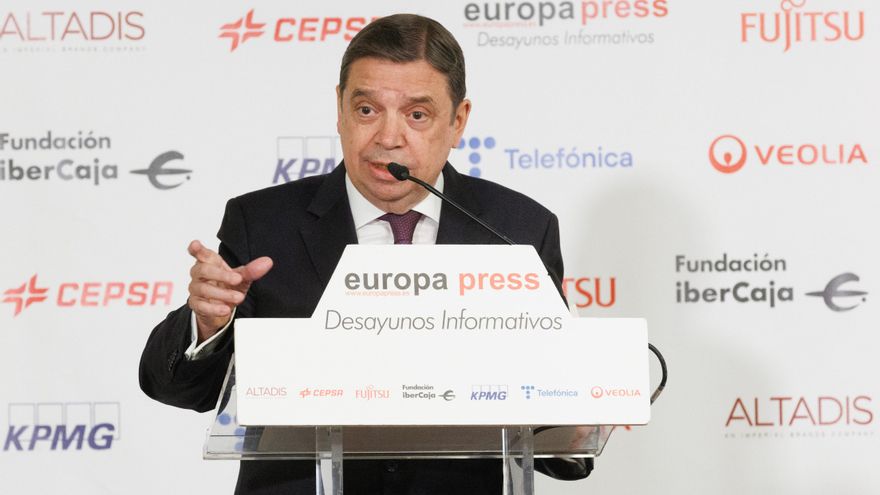El ministro de Agricultura, Pesca y Alimentación, Luis Planas, el 1 de marzo de 2023