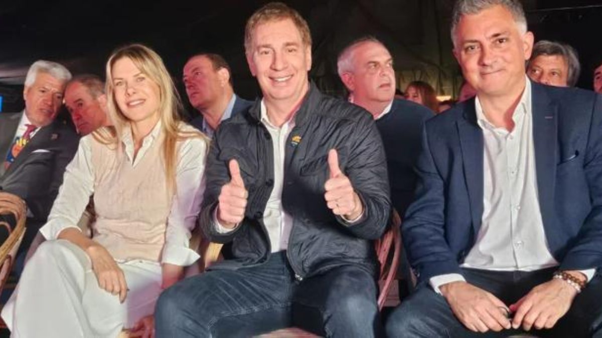 Karen Reichardt, Diego Santilli y Sebastián Pareja.