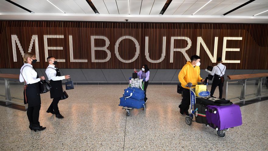 Aeropuerto de Melbourne (Australia).