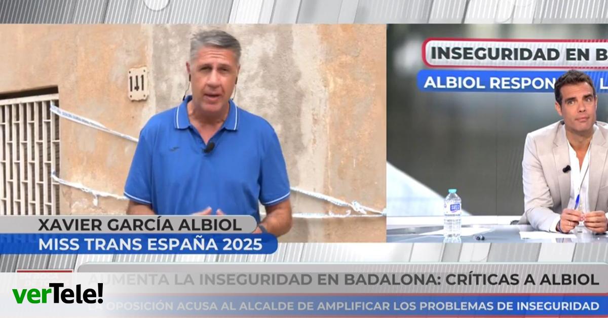 Xavier García Albiol corrige su rótulo de 'En boca de todos' como Miss Trans España: “Por ahí sí que no”