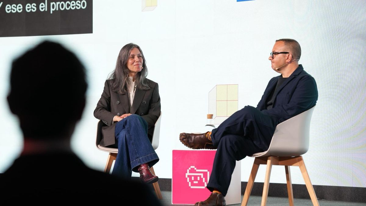 Marta Peirano y Cory Doctorow