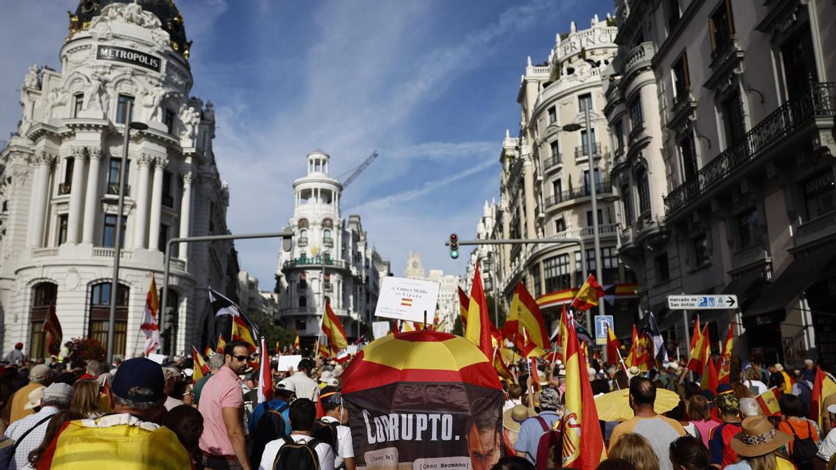 Última hora sobre la manifestación en Madrid por Ceuta y la actualidad política, en directo