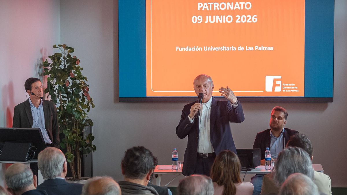 Alberto Cabré, reelegido presidente de la Fundación Universitaria de Las Palmas