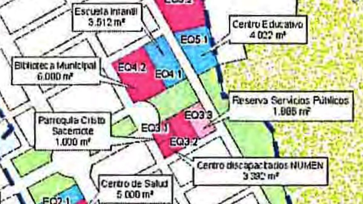 Reordenación para el ámbito de la calle López de Aranda propuesta en el año 2009