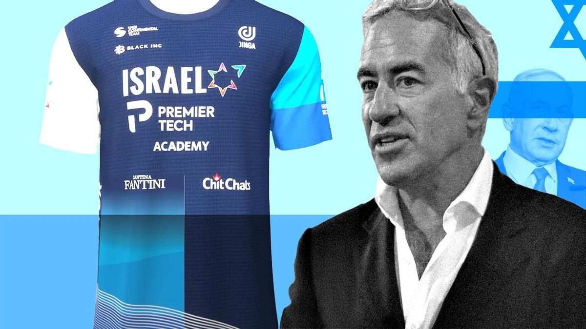 Israel-Premier Tech: el equipo propiedad de un amigo de Netanyahu y que utiliza el ciclismo para blanquear al país
