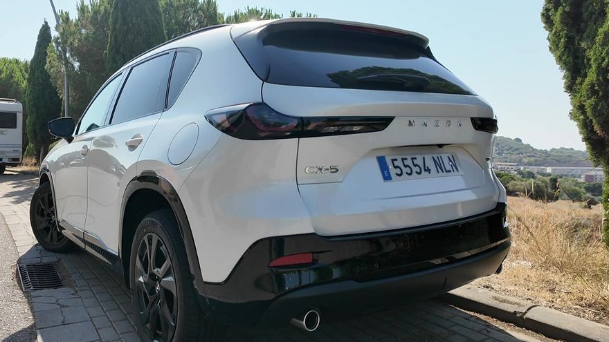 Parte trasera del Mazda CX-5
