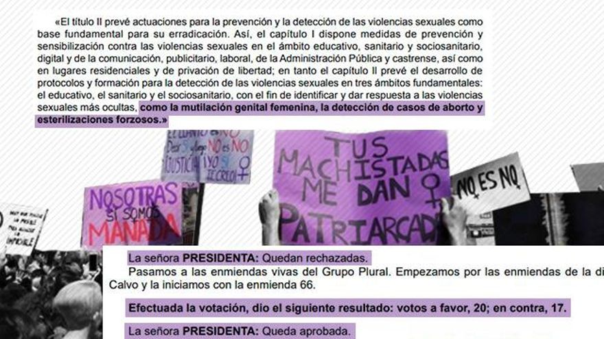 Una misma enmienda aprobada dos veces: el inesperado embrollo que retrasa la ley del ‘solo sí es sí’