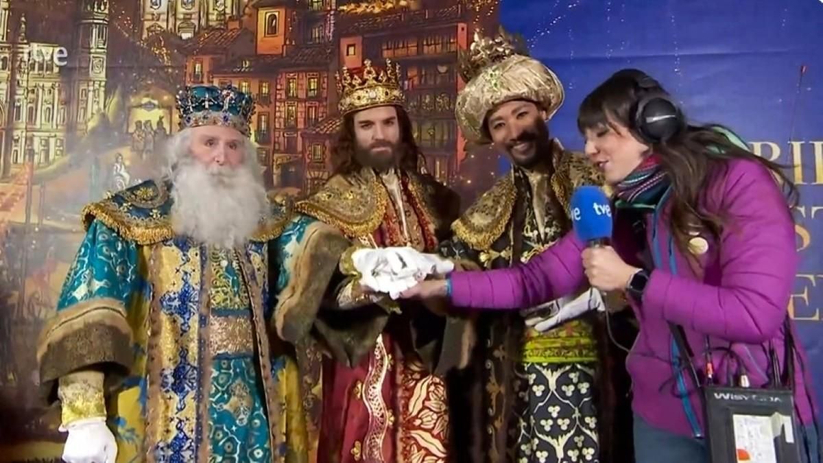 Sus Majestades los reyes Melchor, Gaspar y Baltasar en RTVE