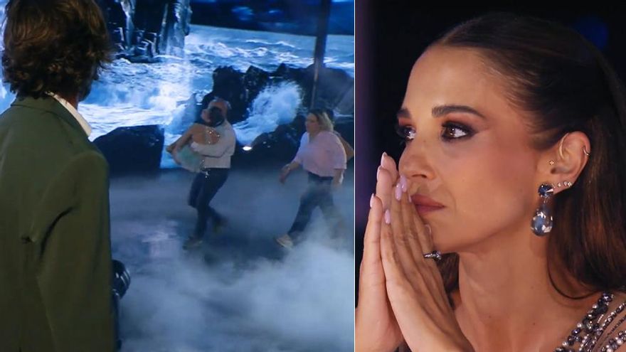 Susto en 'Got Talent': una concursante sufre un ataque de ansiedad y tiene que salir en brazos de su padre