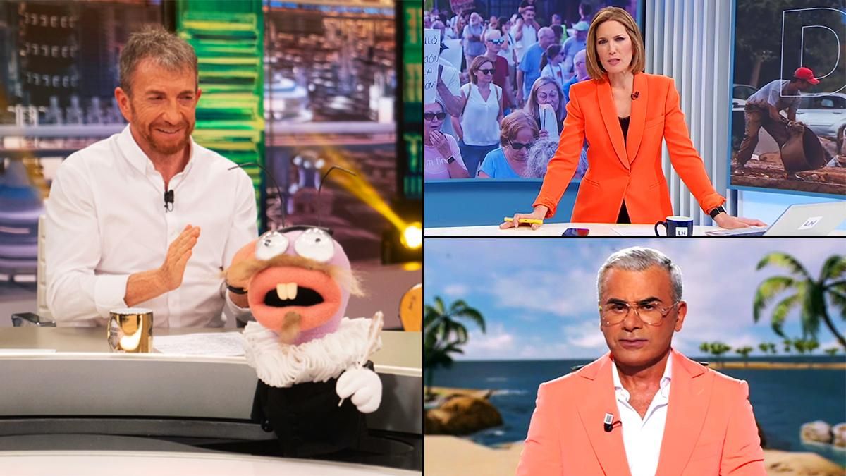 Antena 3 lidera septiembre, La 1 crece a ritmo de récord y Telecinco vive su peor inicio de curso pese a 'Supervivientes'