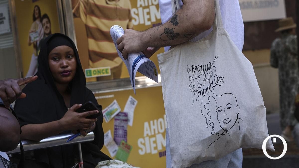 Celebración del Día del Refugiado en el Bulevar de Gran Capitán